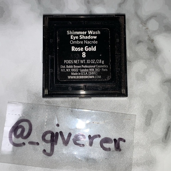 ROSE GOLD (#8) Shimmer Wash Bobbi Brown Discontinued Eyeshadow - Picture 6 of 14